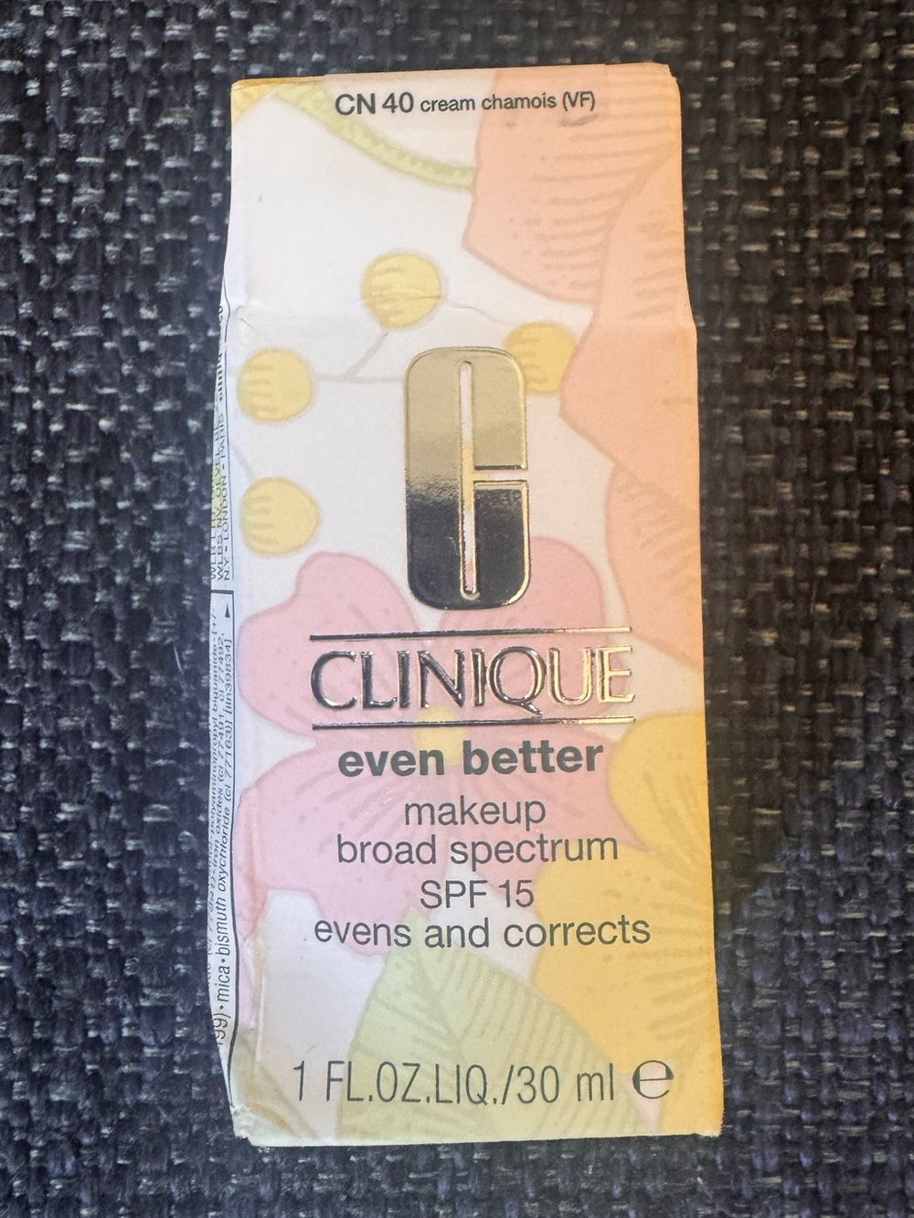 Clinique Even Better Makeup SPF15 - CN 40 Cream Chamois, 30ml / 1 fl.oz